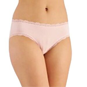Jenni intimates lot of 3 hipster Pink peach white Lace Trim Panties women’s 3X